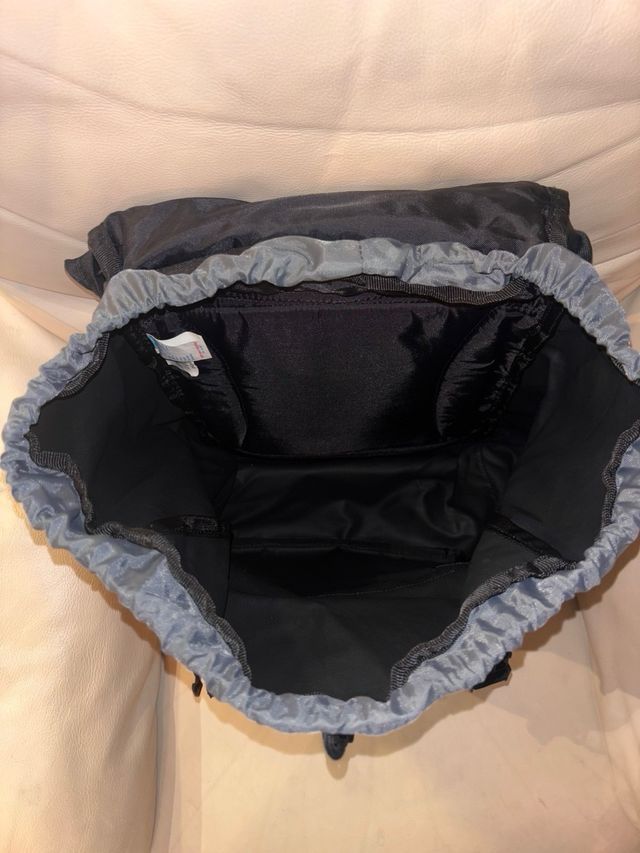 Mochila Alforja Decathlon Negra