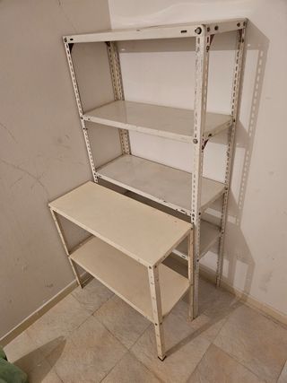 Estanterías metálicas completas o por piezas
