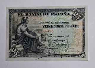 25 Pesetas 1906 Sin serie 2717