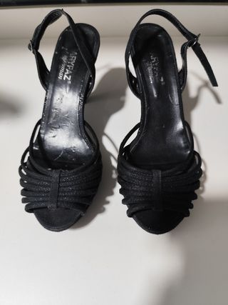 Sandalias Marypaz Negras Talla 38