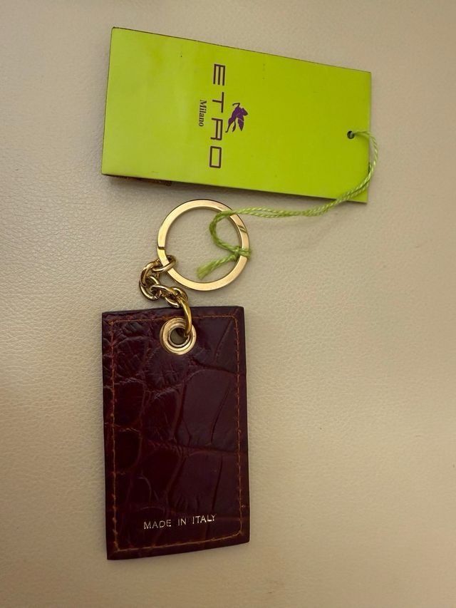 Portachiavi Etro Milano con logo