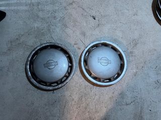 2 Tapacubos Nissan Micra 13 Originales