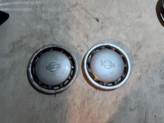 2 Tapacubos Nissan Micra 13 Originales