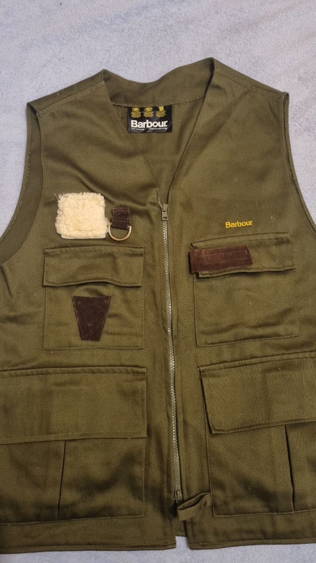 Chaleco Barbour Verde Oliva