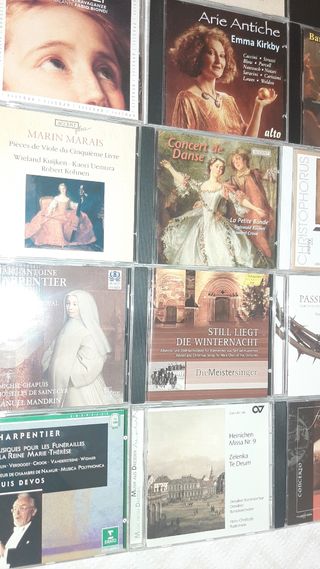 Barroco y Renacimiento. Música clásica. Cds