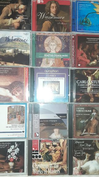 Barroco y Renacimiento. Música clásica. Cds