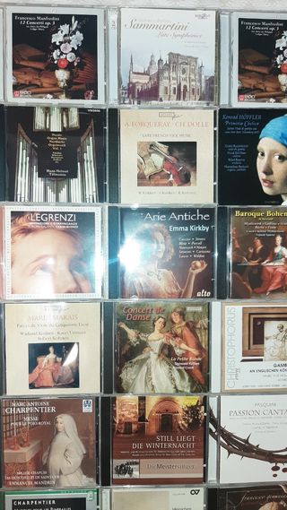 Barroco y Renacimiento. Música clásica. Cds