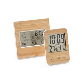 Termómetro digital madera