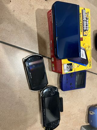 Game boy, psp, pspgo, Nintendo 2 ds y varios juego