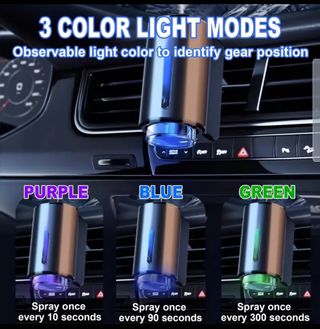 Ambientador Coche Automático sin cables carga USB 