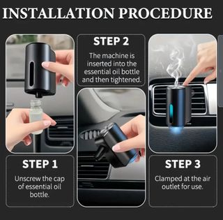 Ambientador Coche Automático sin cables carga USB 