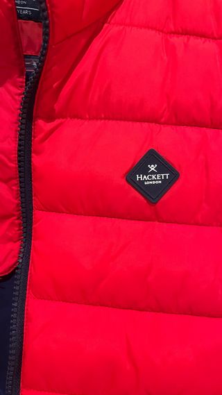 Chaleco Hackett Rojo niño 13-14