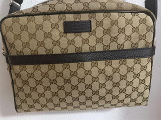 Bolso Bandolera Gucci Beige y Marrón