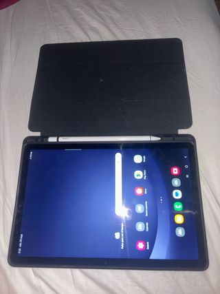  Tablet Samsung Negra + funda + lápiz
