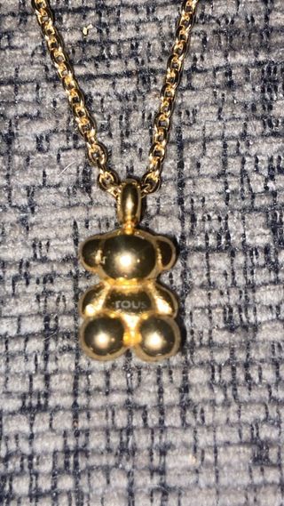 Collar Tous Oso Dorado
