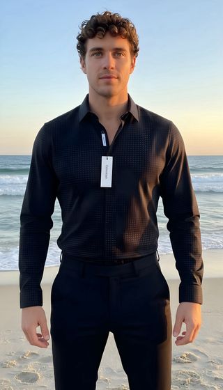 Camisa Calvin Klein Negra Talla M
