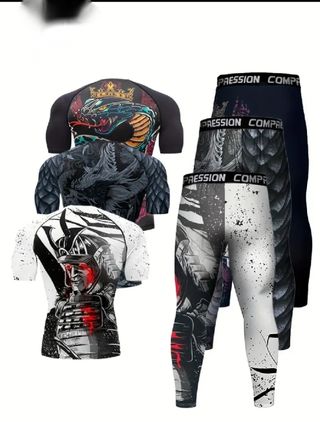 Conjunto Ropa Deportiva Hombre 6 Piezas