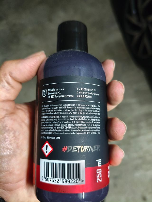 Deturner Creamy Tyre Dressing 12