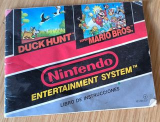 Manual Nintendo Duck Hunt y Super Mario Bros.
