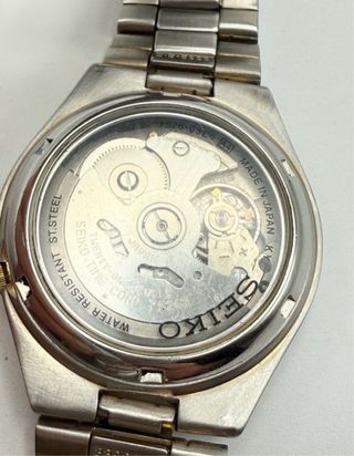 Reloj Seiko 5 Dorado y Plateado
