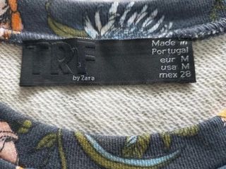 Minivestido Zara Trafaluc floral