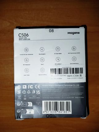 Magene C506 GPS Ciclocomputador
