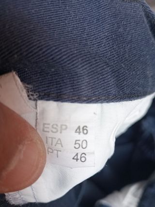 Pantalón de Trabajo Azul