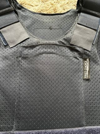 Chaleco antibalas First Choice Armor Negro