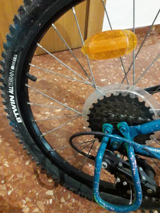 Bicicleta infantil con 6 marchas