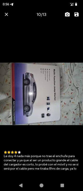 Arrancador de Coche Portátil profesional 3000ah