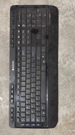 Teclado y Ratón Microsoft Retro Gris/Negro
