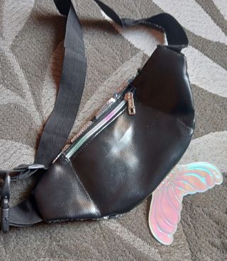 Bolso Riñonera Brillante Cola Sirena