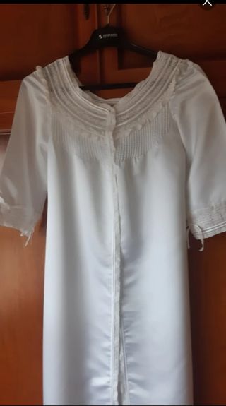 Bata blanca, vintage 