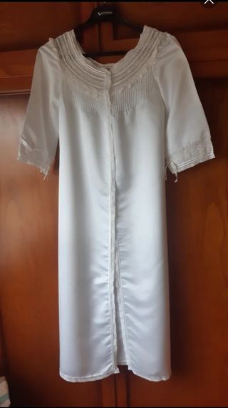Bata blanca, vintage 