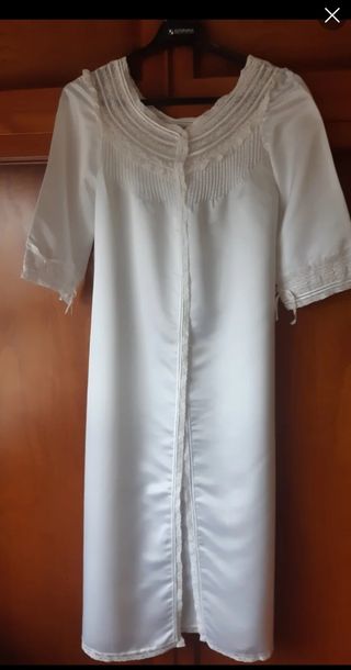 Bata blanca, vintage 