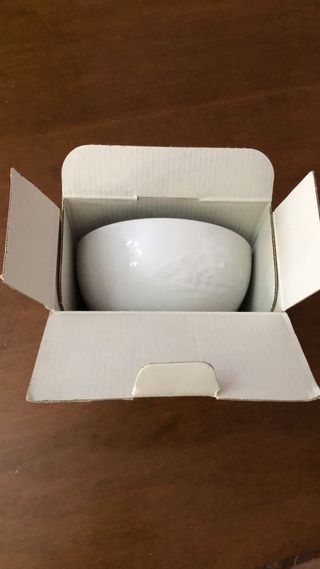 Vintage Scodella Mulino Bianco in ceramica bianca