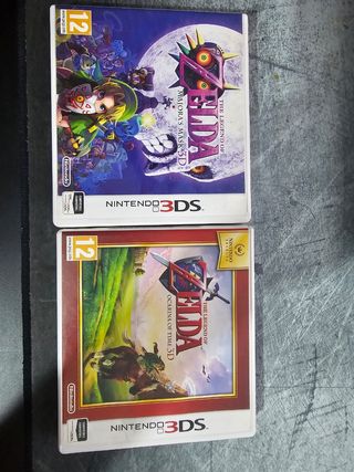 Pack Zelda 3DS: Majora's Mask y Ocarina of Time