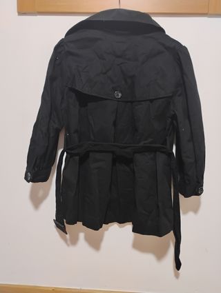 Gabardina Negra H&M