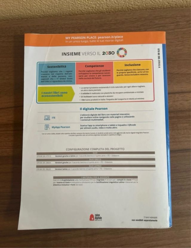 duo versioni greche per il secondo biennio e V