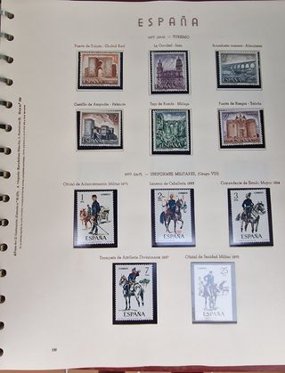 Álbum de Sellos España 70s y 80s