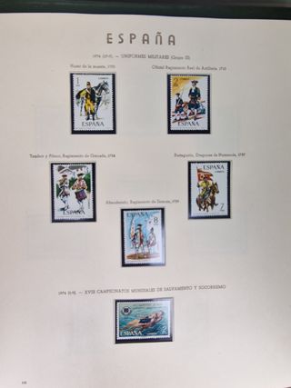 Álbum de Sellos España 70s y 80s