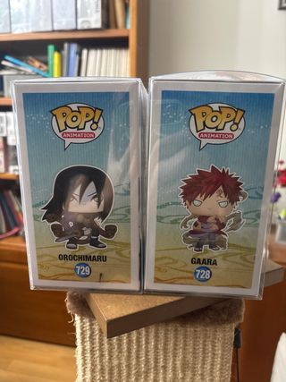 Funko Pop Naruto Gaara 728 y Orochimaru 729
