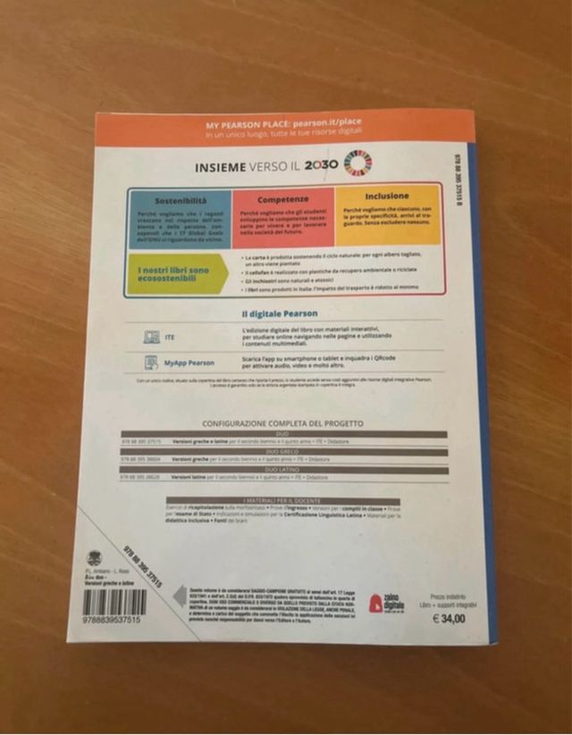 duo versioni latine per secondo biennio e V anno