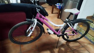 Bicicleta infantil rosa J-WENTI