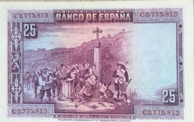 25 Pesetas Banco de España 1928