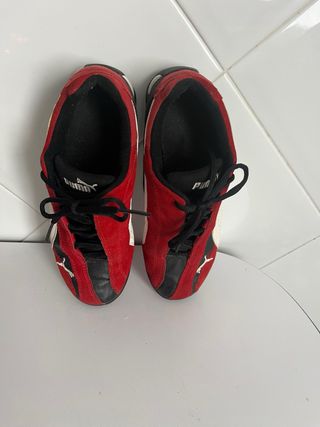 Zapatillas Puma Speedcat Rojas y Blancas
