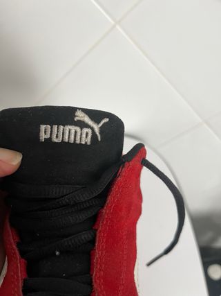 Zapatillas Puma Speedcat Rojas y Blancas