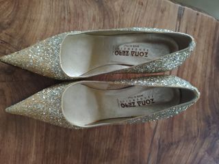 Zapatos Piel Nuevos tacón 