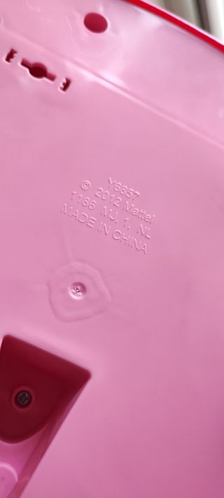 Auto rosa Barbie convertibile Fiat 500