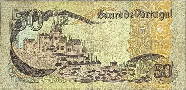 Billete 50 Escudos Portugal 1980